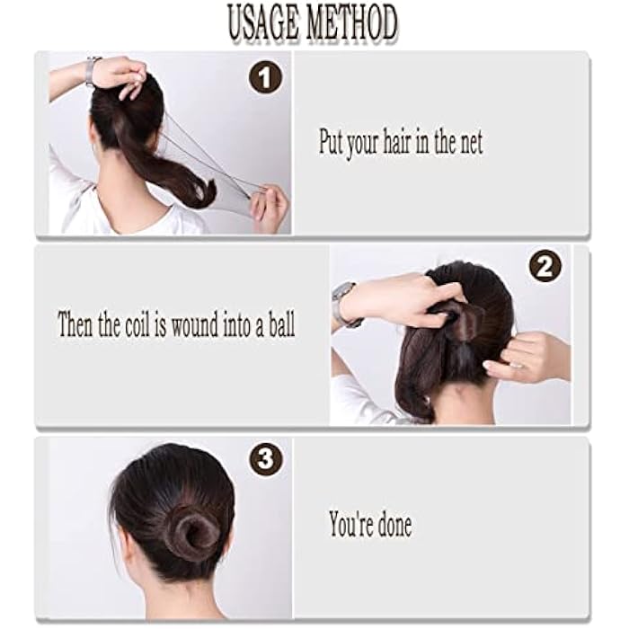 ZEVONDA 20 Pcs Invisible Hair Net - Elastic Edge Mesh Hair Bun Holder for Dance Gymnastics Women Girls Black - Image 5